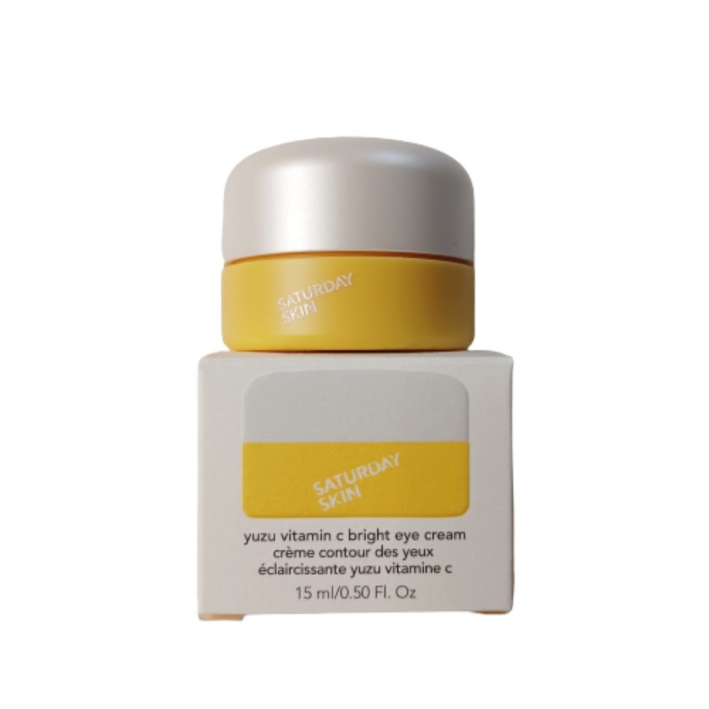 Saturday Skin Yuzu Vitamin C Bright Eye Cream 15ml / 0.50 Oz New NIB Authentic